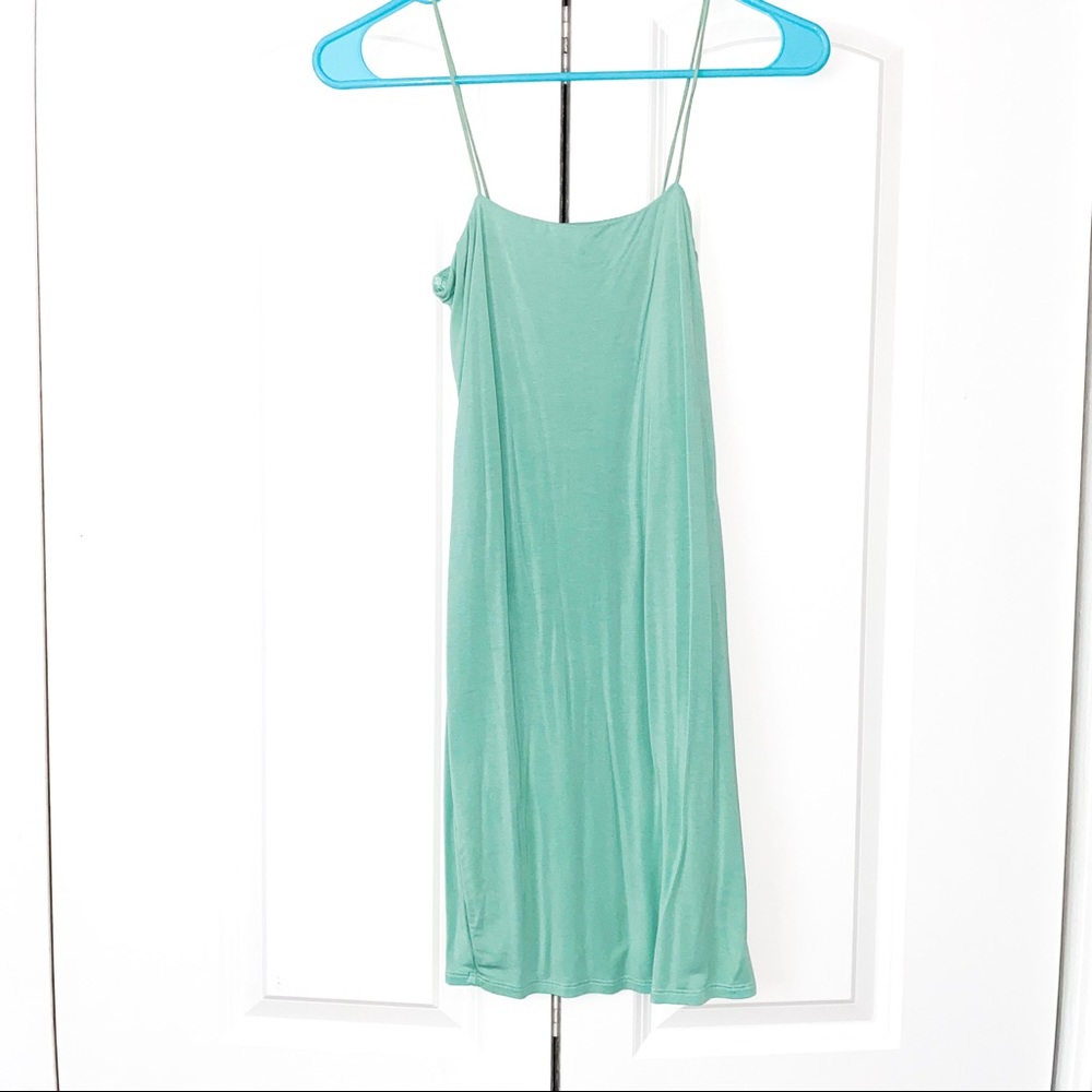 Mint dress with straps size S